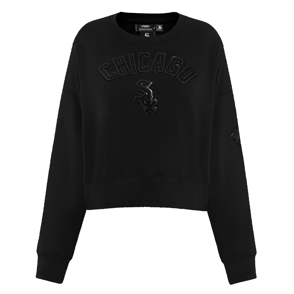 SUDADERA DE CUELLO REDONDO MLB CHICAGO WHITE SOX CLASSIC 3BK PARA MUJER