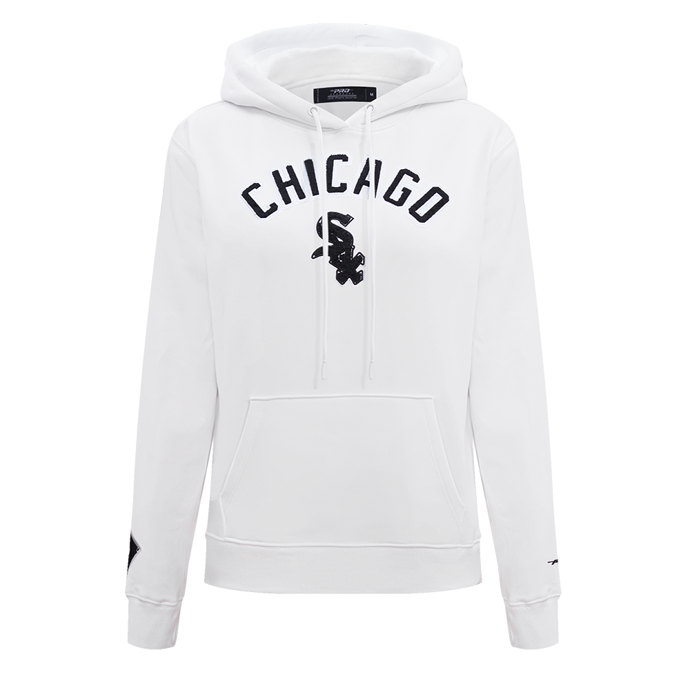 SUDADERA CON GORRO MLB CHICAGO WHITE SOX CLASSIC ESSENTIALS PARA MUJER