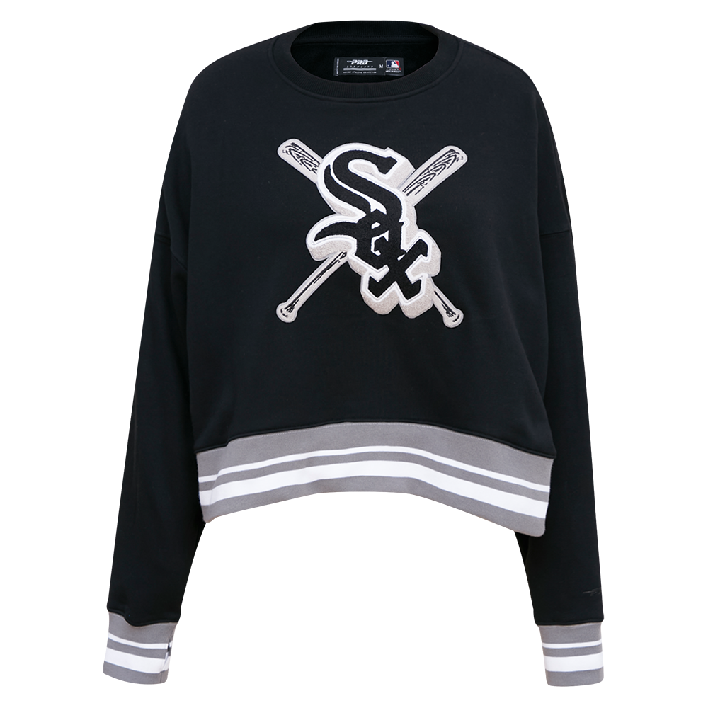 SUDADERA DE CUELLO REDONDO MLB CHICAGO WHITE SOX MASH UP PARA MUJER