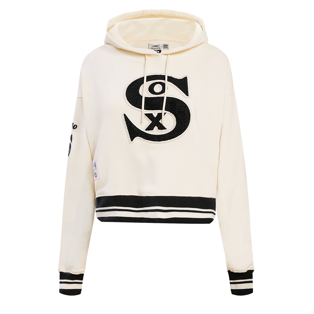 SUDADERA CON GORRO MLB CHICAGO WHITE SOX RETRO CLASSICS PARA MUJER