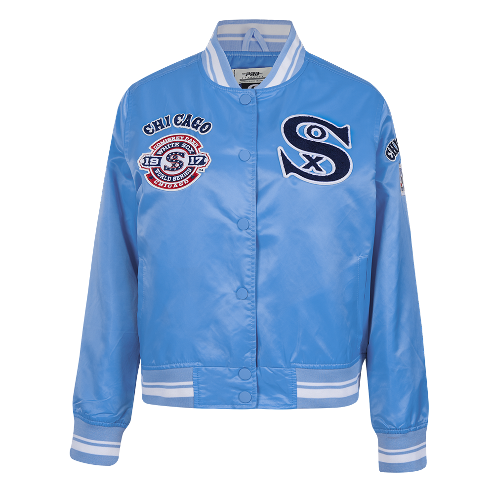 CHAMARRA DE SATÍN MLB CHICAGO WHITE SOX RETRO CLASSICS PARA MUJER