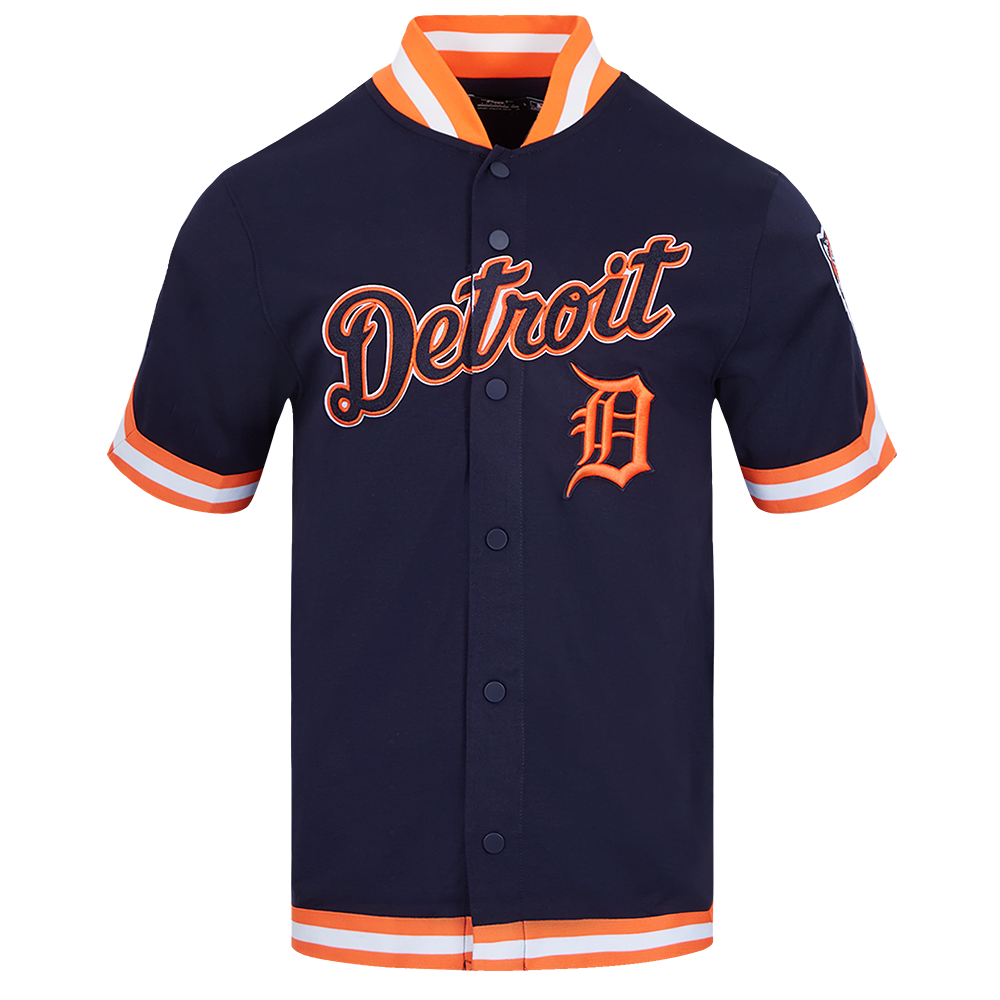 SOBRECAMISA DE MANGA CORTA MLB DETROIT TIGERS CLASSIC CHENILLE