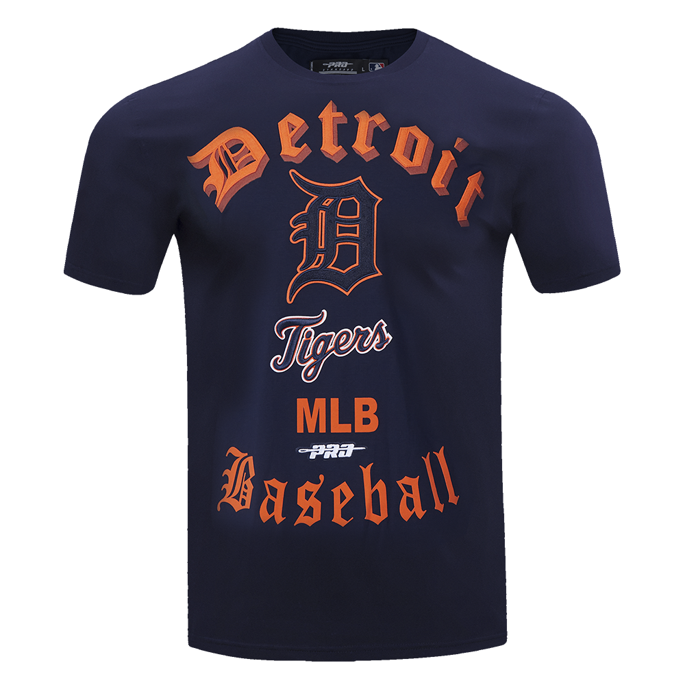 MANGA CORTA MLB DETROIT TIGERS OLD ENGLISH