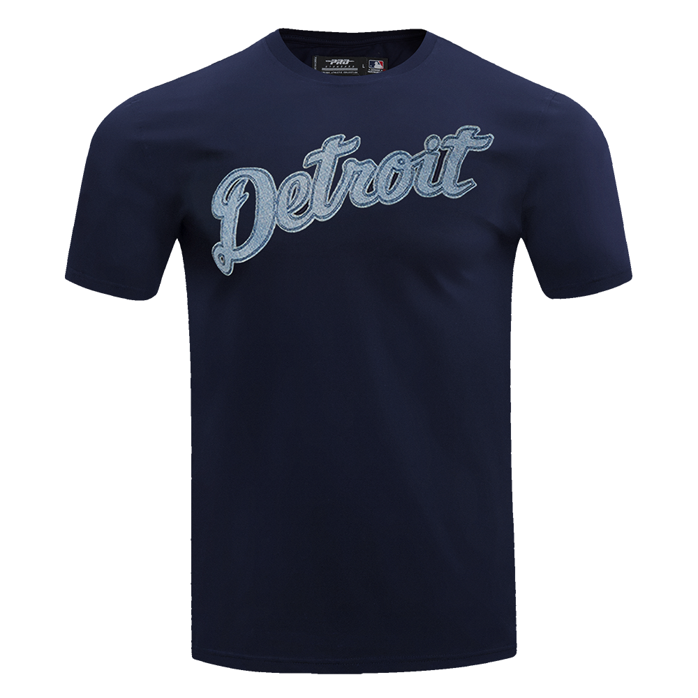 MANGA CORTA MLB DETROIT TIGERS VARSITY BLUES