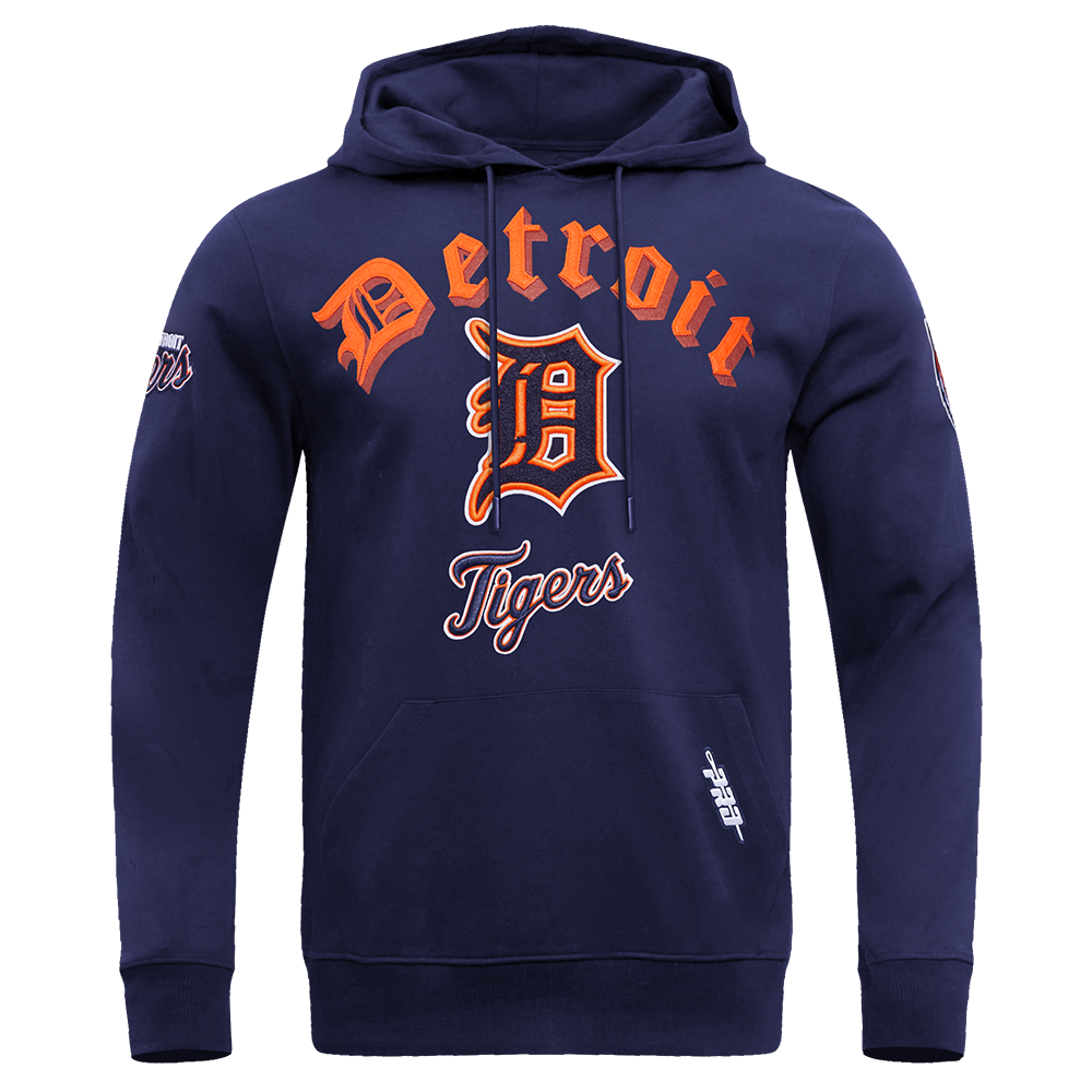 SUDADERA CON GORRO MLB DETROIT TIGERS OLD ENGLISH
