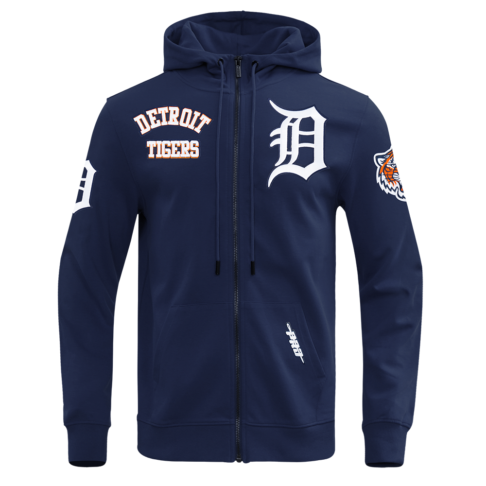 SUDADERA CON CIERRE MLB DETROIT TIGERS  CLASSIC WIND