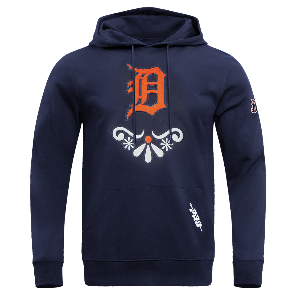 SUDADERA CON GORRO MLB DETROIT TIGERS SUGAR SKULL