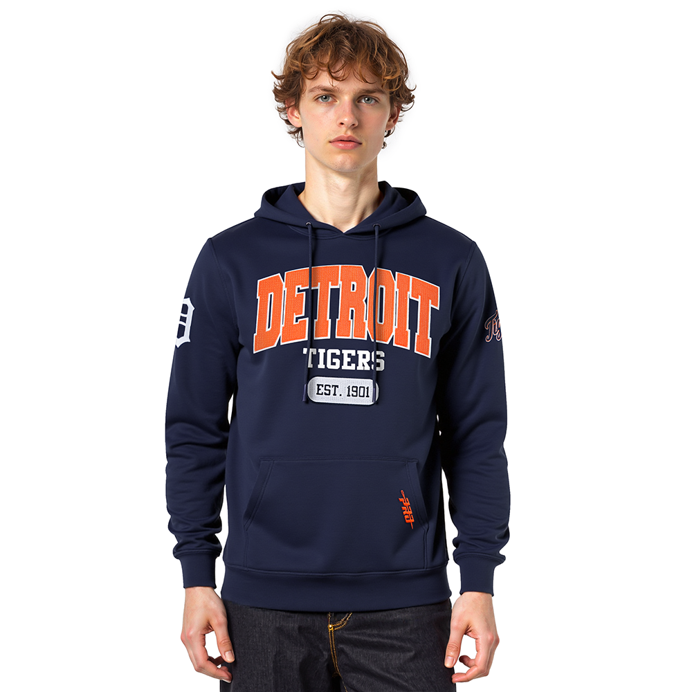 SUDADERA CON GORRO MLB DETROIT TIGERS CITY ARCH