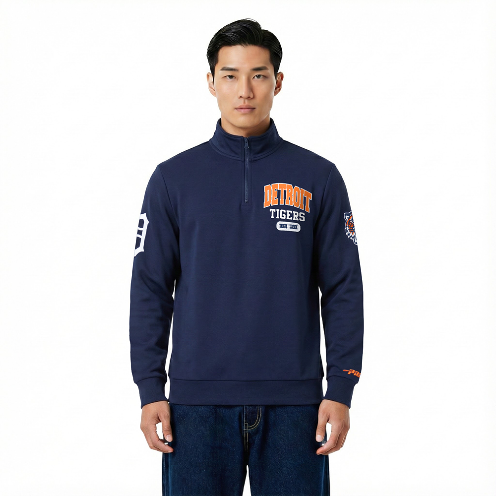 SUÉTER DE CUELLO REDONDO MLB DETROIT TIGERS CITY ARCH
