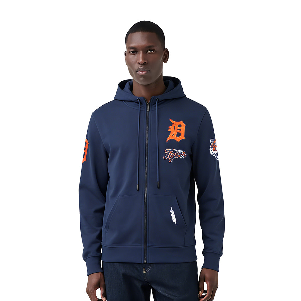 SUDADERA CON CIERRE MLB DETROIT TIGERS CLASSIC CHENILLE