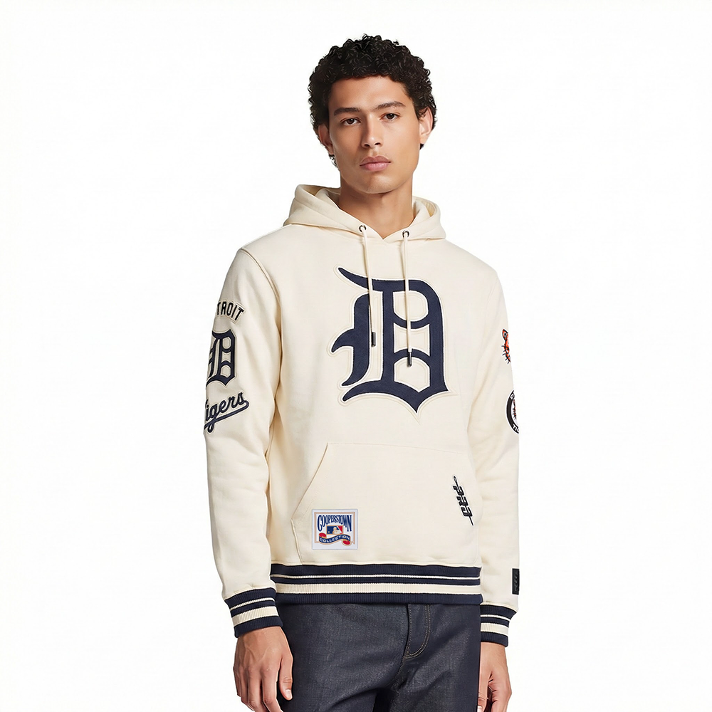 SUDADERA CON GORRO MLB DETROIT TIGERS RETRO CLASSICS