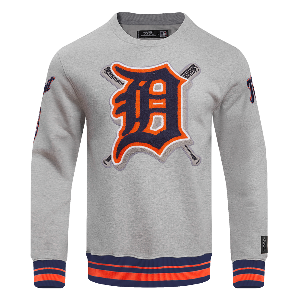 SUDADERA DE CUELLO REDONDO MLB DETROIT TIGERS MASH UP