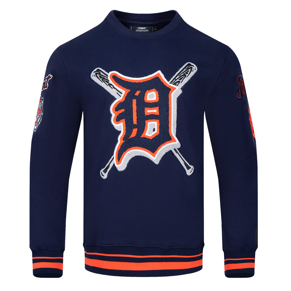 SUDADERA DE CUELLO REDONDO MLB DETROIT TIGERS MASH UP