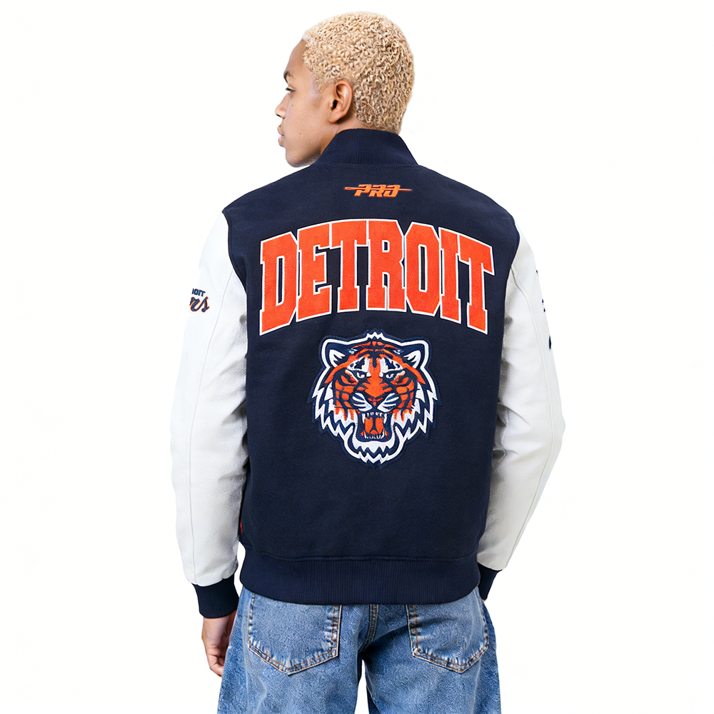 CHAMARRA UNIVERSITARIA MLB DETROIT TIGERS CITY ARCH