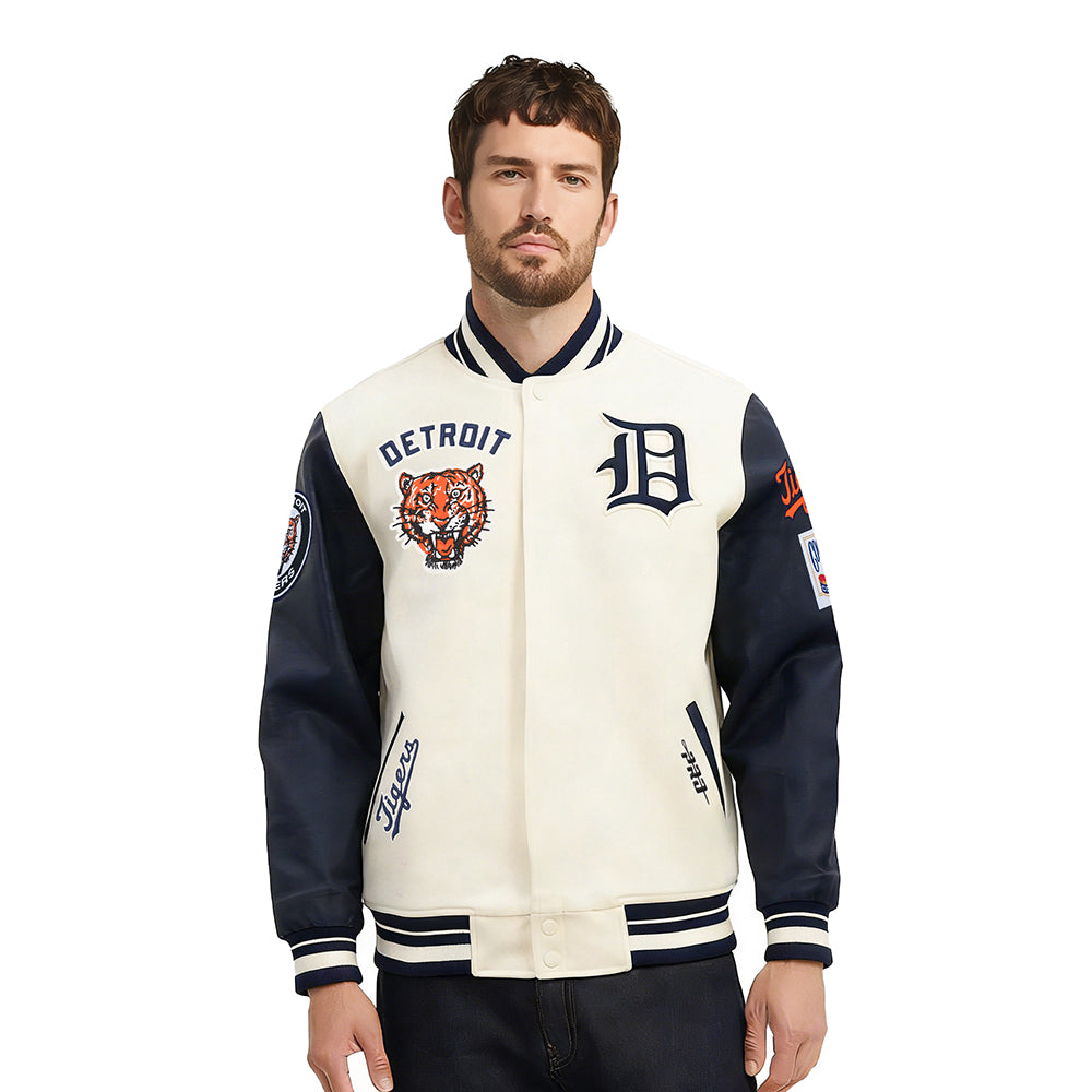 CHAMARRA UNIVERSITARIA MLB DETROIT TIGERS RETRO CLASSICS
