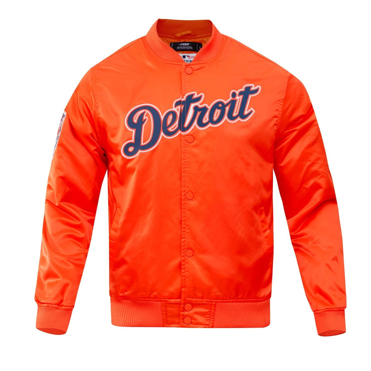 CHAMARRA DE SATÍN MLB DETROIT TIGERS CLASSIC SATIN