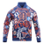 CHAMARRA MLB DETROIT TIGERS AOP SATIN JACKET