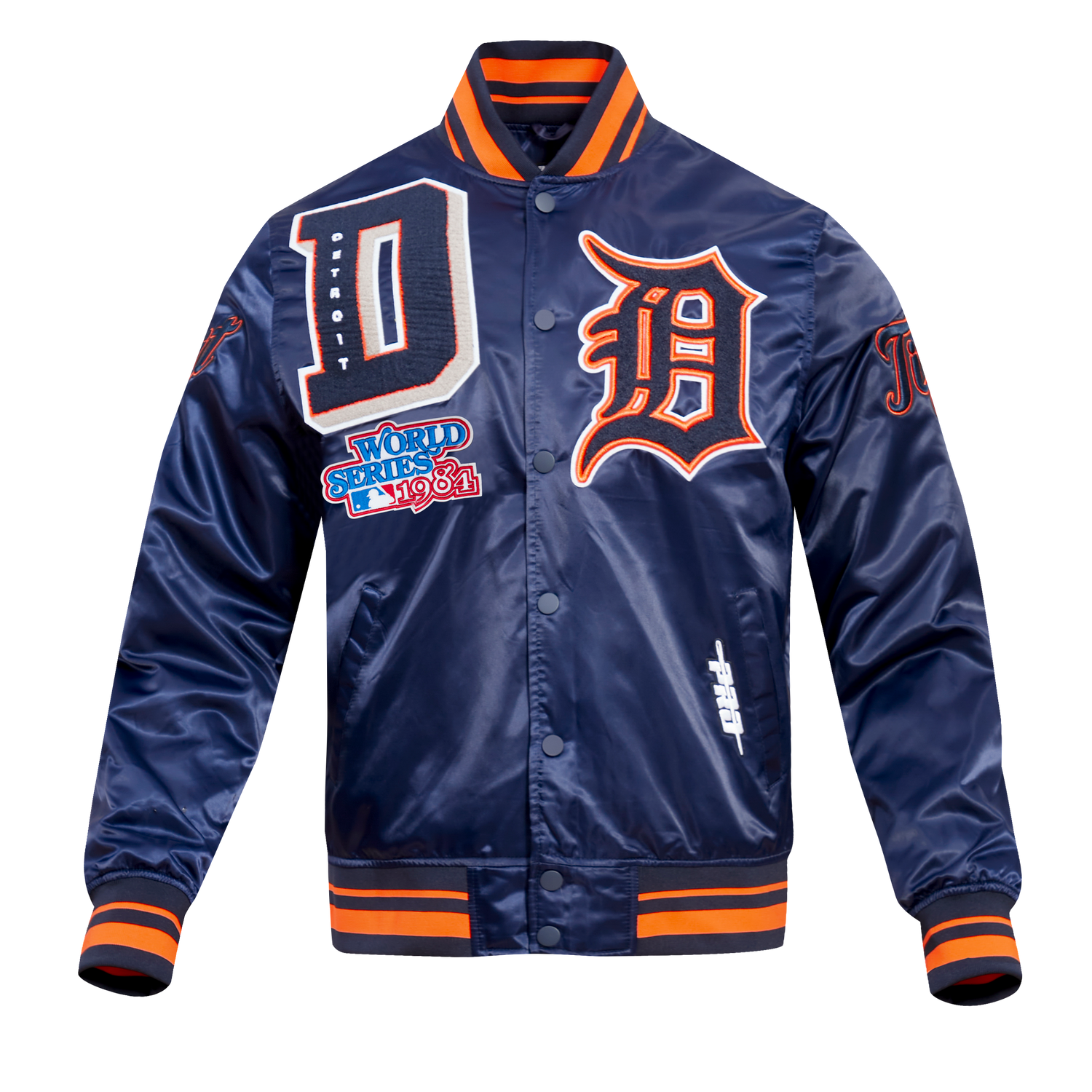 CHAMARRA DE SATÍN MLB DETROIT TIGERS MASH UP
