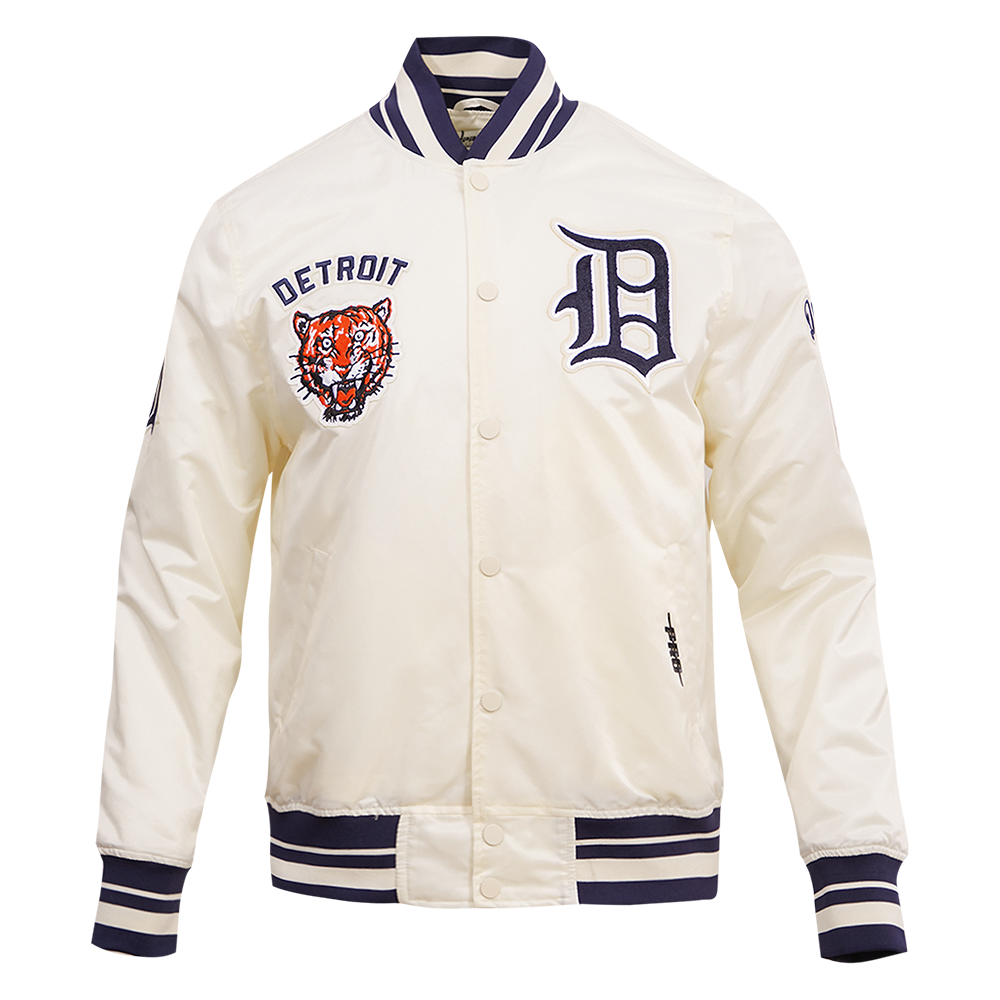 CHAMARRA DE SATÉN MLB DETROIT TIGERS RETRO CLASSICS