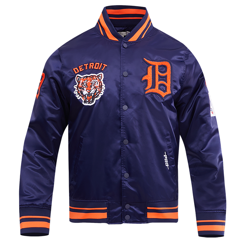 CHAMARRA DE SATÍN MLB DETROIT TIGERS RETRO CLASSICS