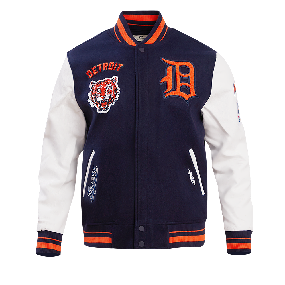 CHAMARRA UNIVERSITARIA MLB DETROIT TIGERS RETRO CLASSICS