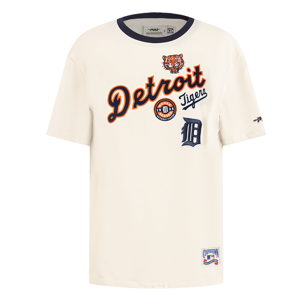 MANGA CORTA MLB DETROIT TIGERS RETRO CASCADE PARA MUJER