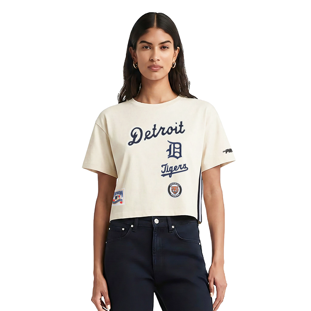 MANGA CORTA MLB DETROIT TIGERS RETRO CLASSICS PARA MUJER