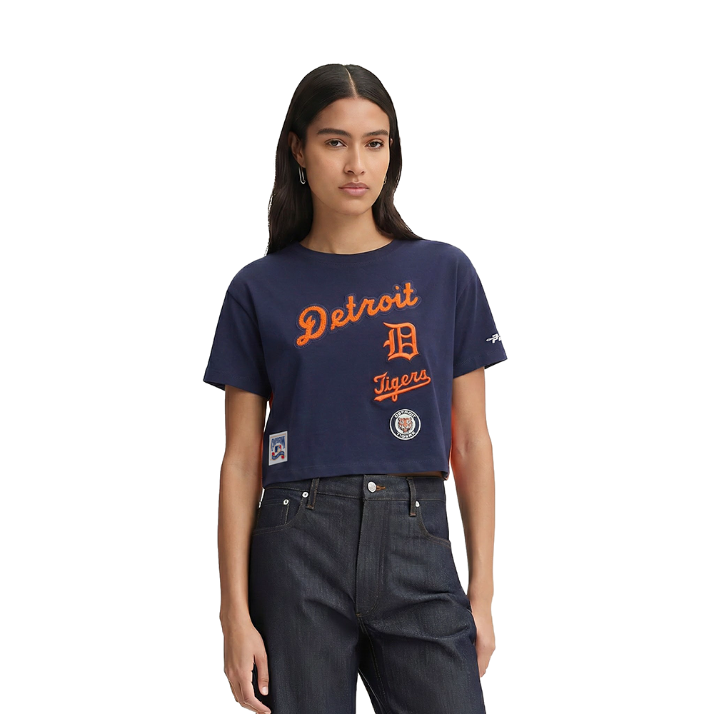 MANGA CORTA MLB DETROIT TIGERS RETRO CLASSICS PARA MUJER