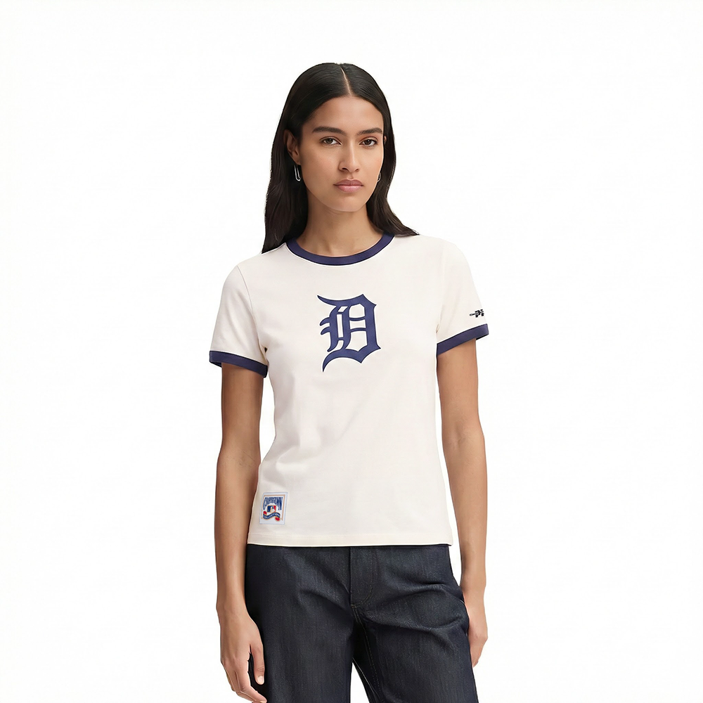 MANGA CORTA MLB DETROIT TIGERS RETRO CLASSICS PARA MUJER
