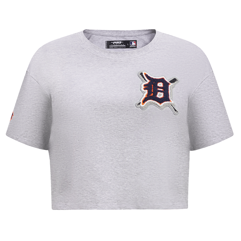 MANGA CORTA CROP MLB DETROIT TIGERS MASH UP PARA MUJER