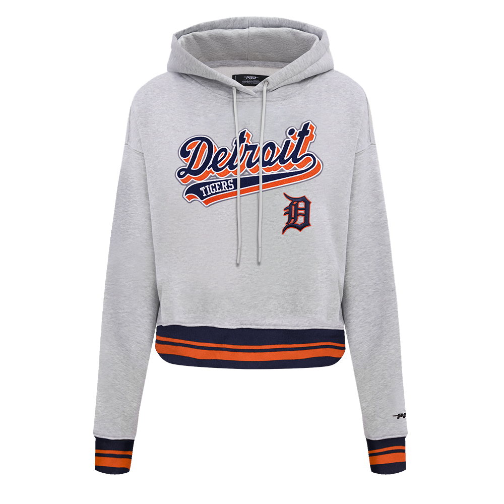 SUDADERA CON GORRO MLB DETROIT TIGERS SCRIPT TAIL PARA MUJER