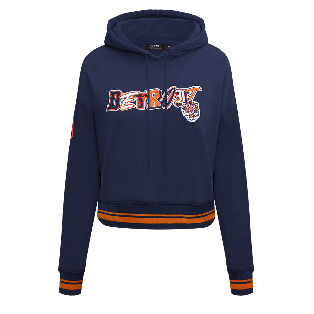 SUDADERA CON GORRO MLB DETROIT TIGERS PARA MUJER