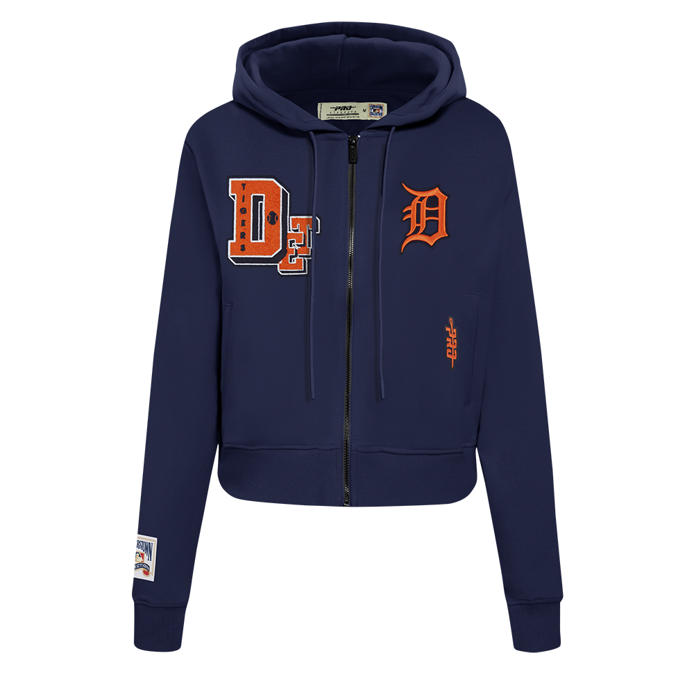SUDADERA CON CIERRE MLB DETROIT TIGERS BEST OF PARA MUJER