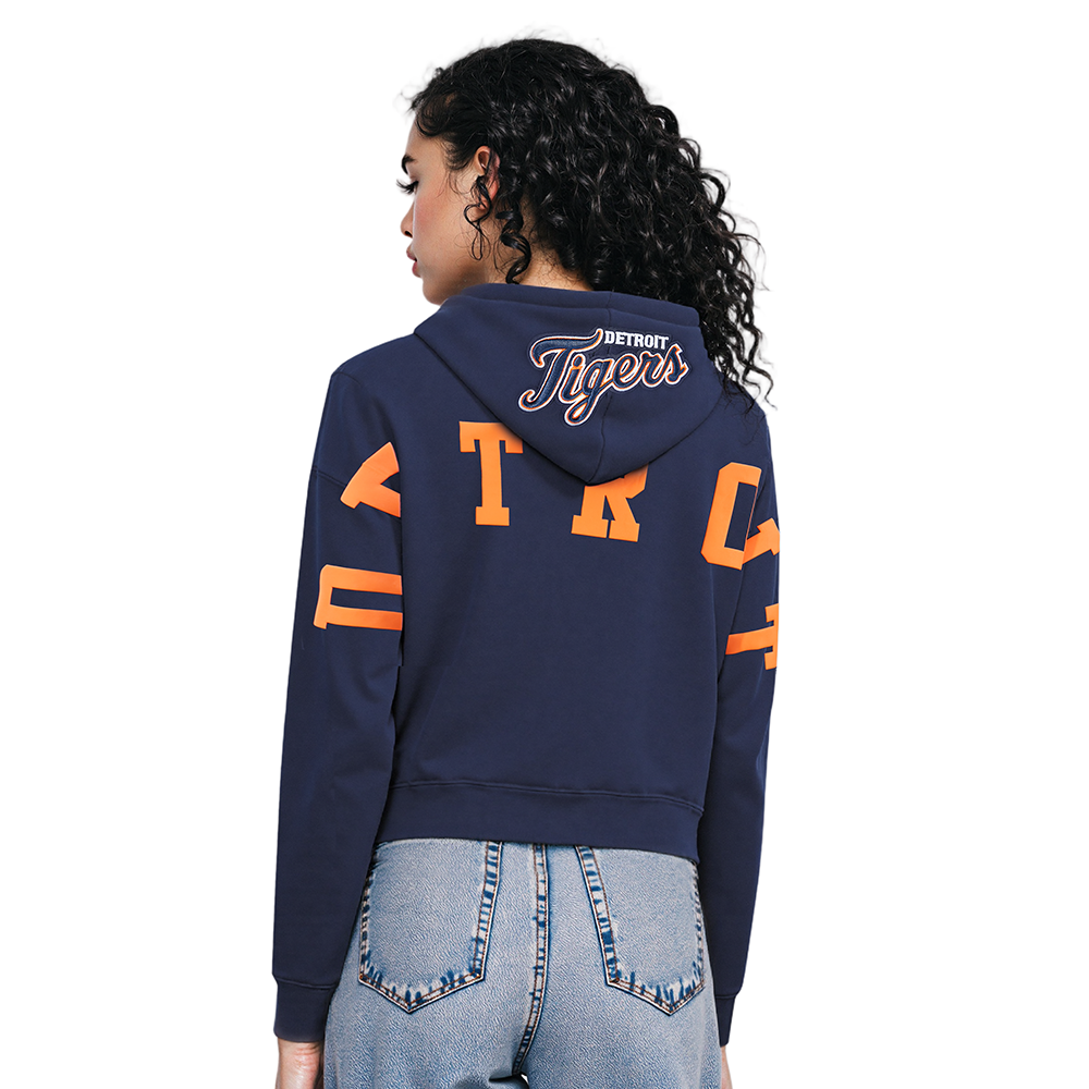 SUDADERA CON GORRO MLB DETROIT TIGERS WINGSPAN PARA MUJER