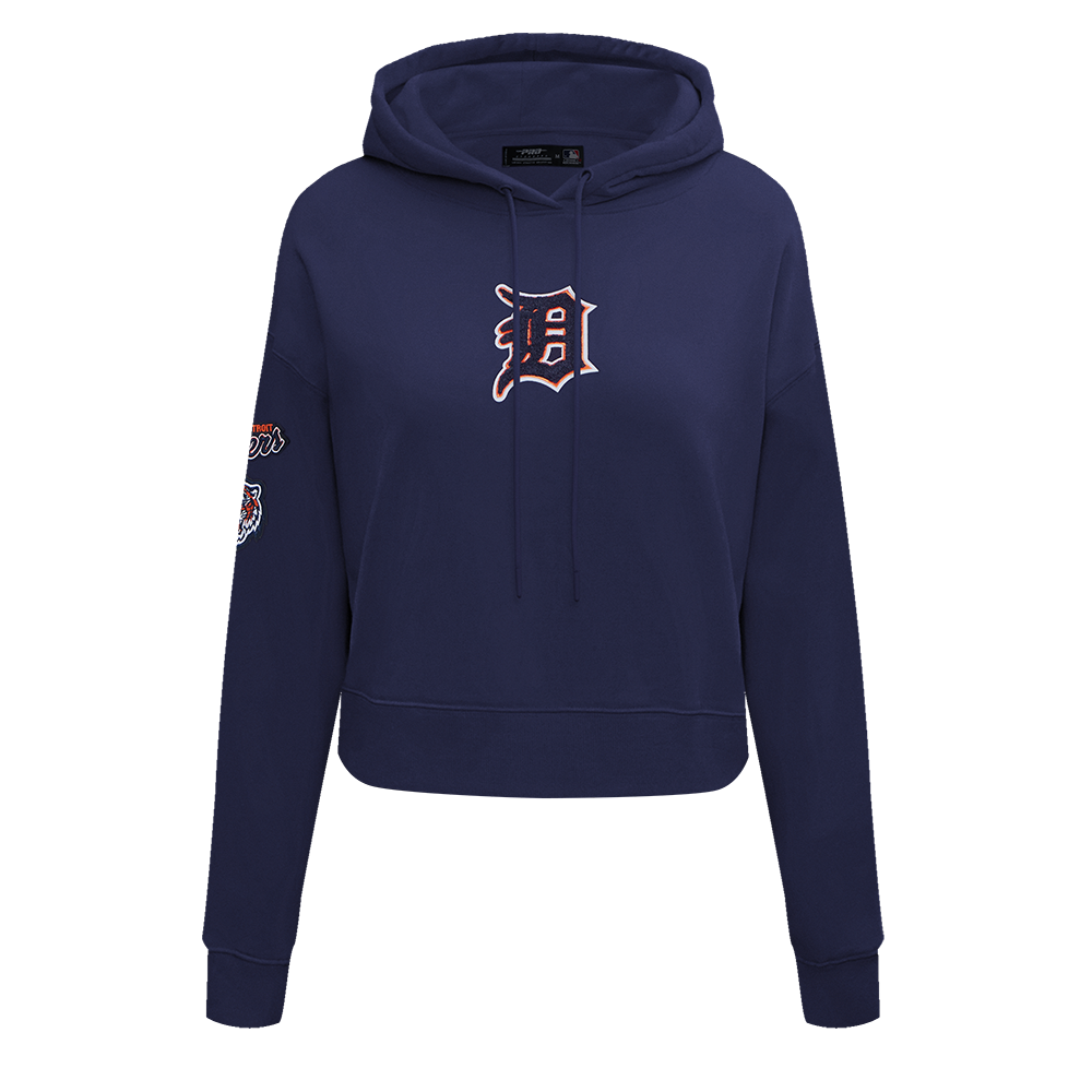 SUDADERA CON GORRO MLB DETROIT TIGERS CLASSIC ESSENTIALS PARA MUJER