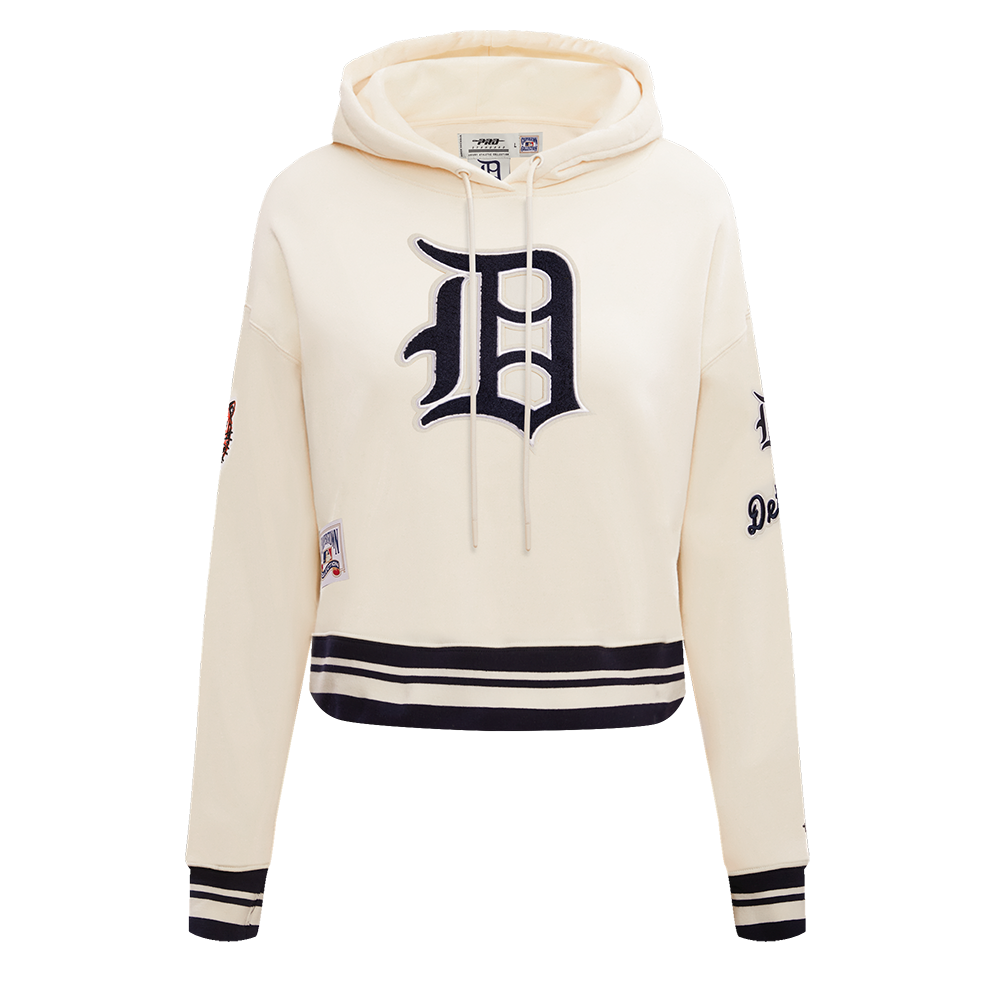 SUDADERA CON GORRO MLB DETROIT TIGERS RETRO CLASSICS PARA MUJER