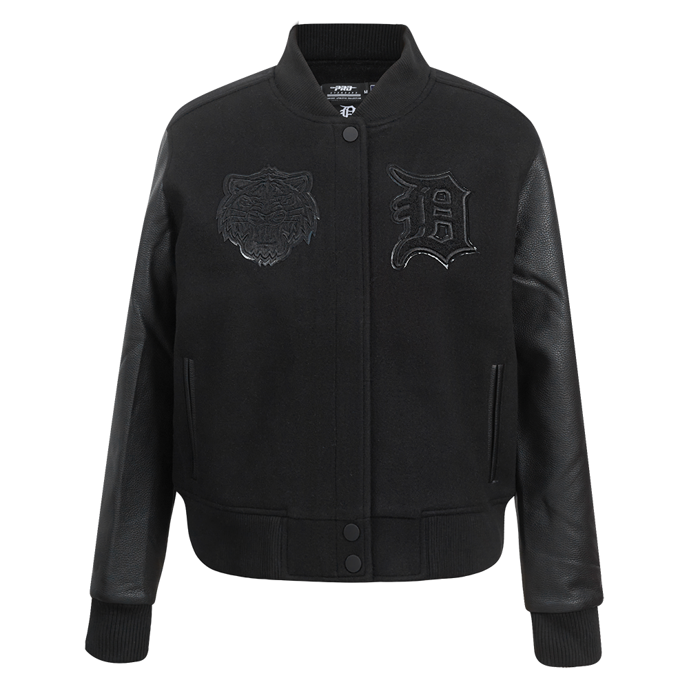 CHAMARRA UNIVERSITARIA MLB DETROIT TIGERS CLASSIC 3BK PARA MUJER