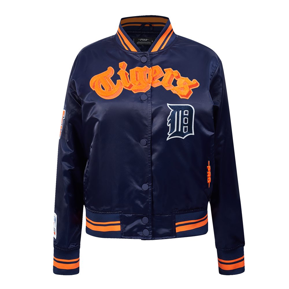 CHAMARRA DE SATIN MLB DETROIT TIGERS BEST OF PARA MUJER