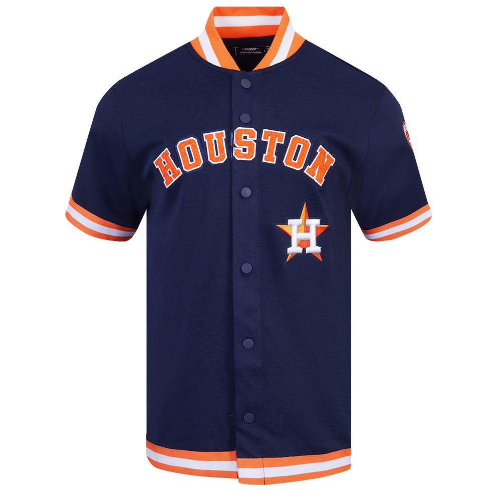 SOBRECAMISA DE MANGA CORTA MLB HOUSTON ASTROS CLASSIC CHENILLE