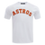 MANGA CORTA MLB HOUSTON ASTROS CLASSIC CHENILLE