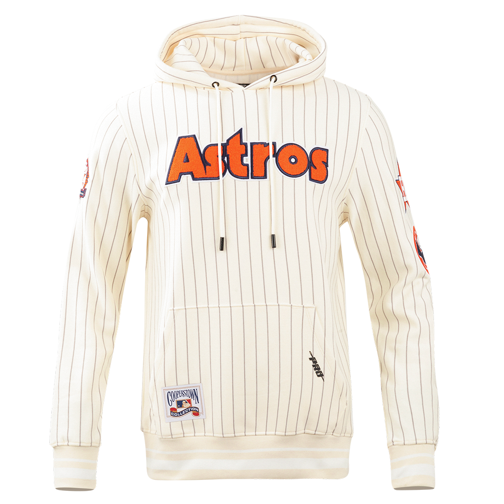 SUDADERA CON GORRO MLB HOUSTON ASTROS PINSTRIPE RETRO CLASSIC