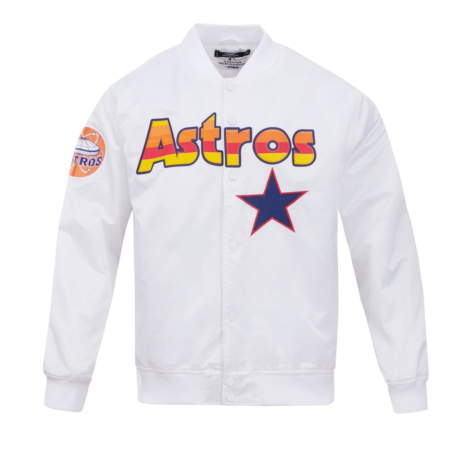 CHAMARRA DE SATÍN MLB HOUSTON ASTROS CLASSIC SATIN