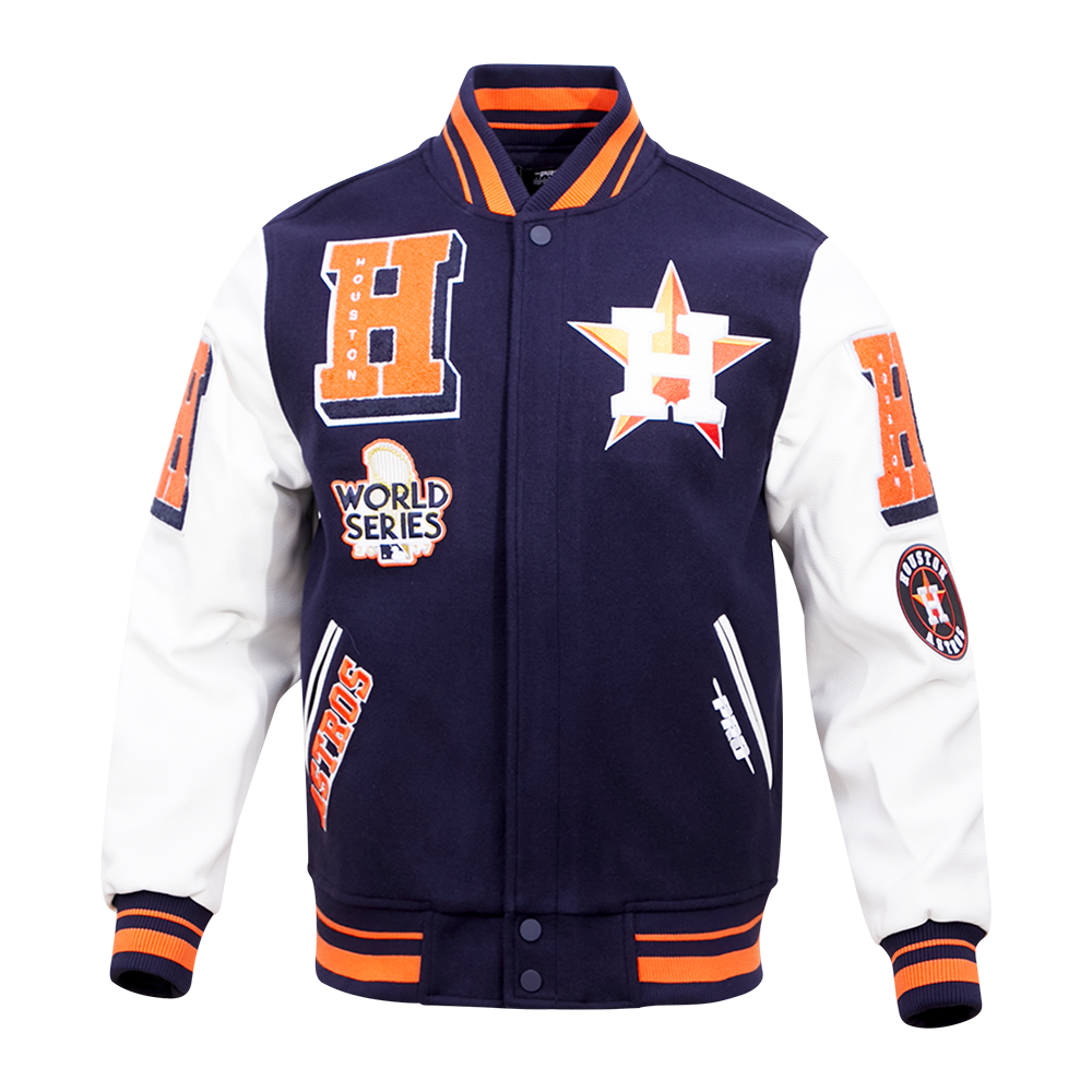 CHAMARRA UNIVERSITARIA MLB HOUSTON ASTROS MASH UP