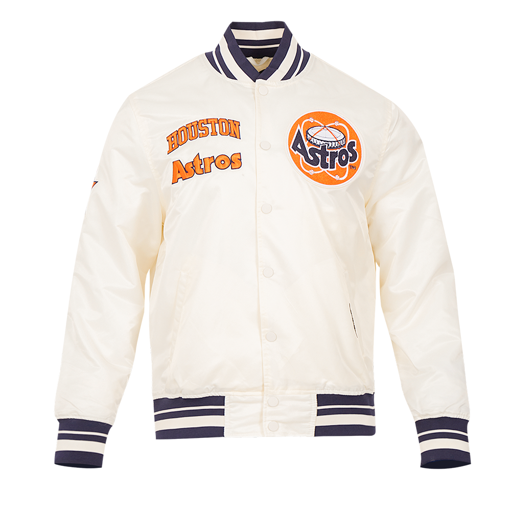 CHAMARRA DE SATÍN MLB HOUSTON ASTROS RETRO CLASSICS