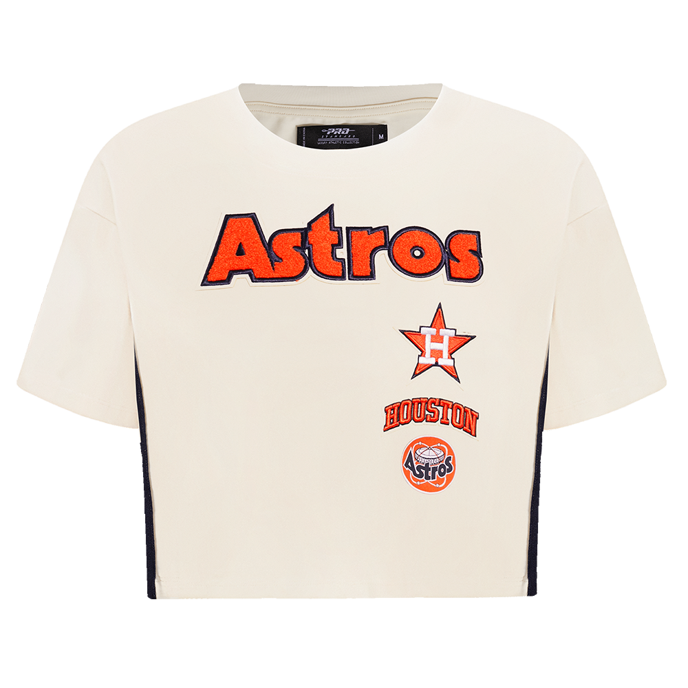 MANGA CORTA MLB HOUSTON ASTROS RETRO CLASSICS PARA MUJER