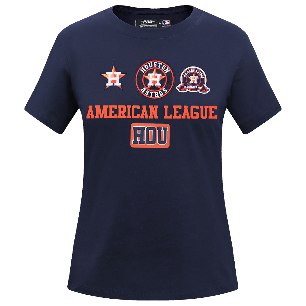 MANGA CORTA MLB HOUSTON ASTROS AREA CODE PARA MUJER