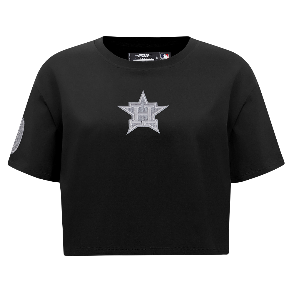 MANGA CORTA CROP MLB HOUSTON ASTROS REVERSE FRENCH TERRY PARA MUJER