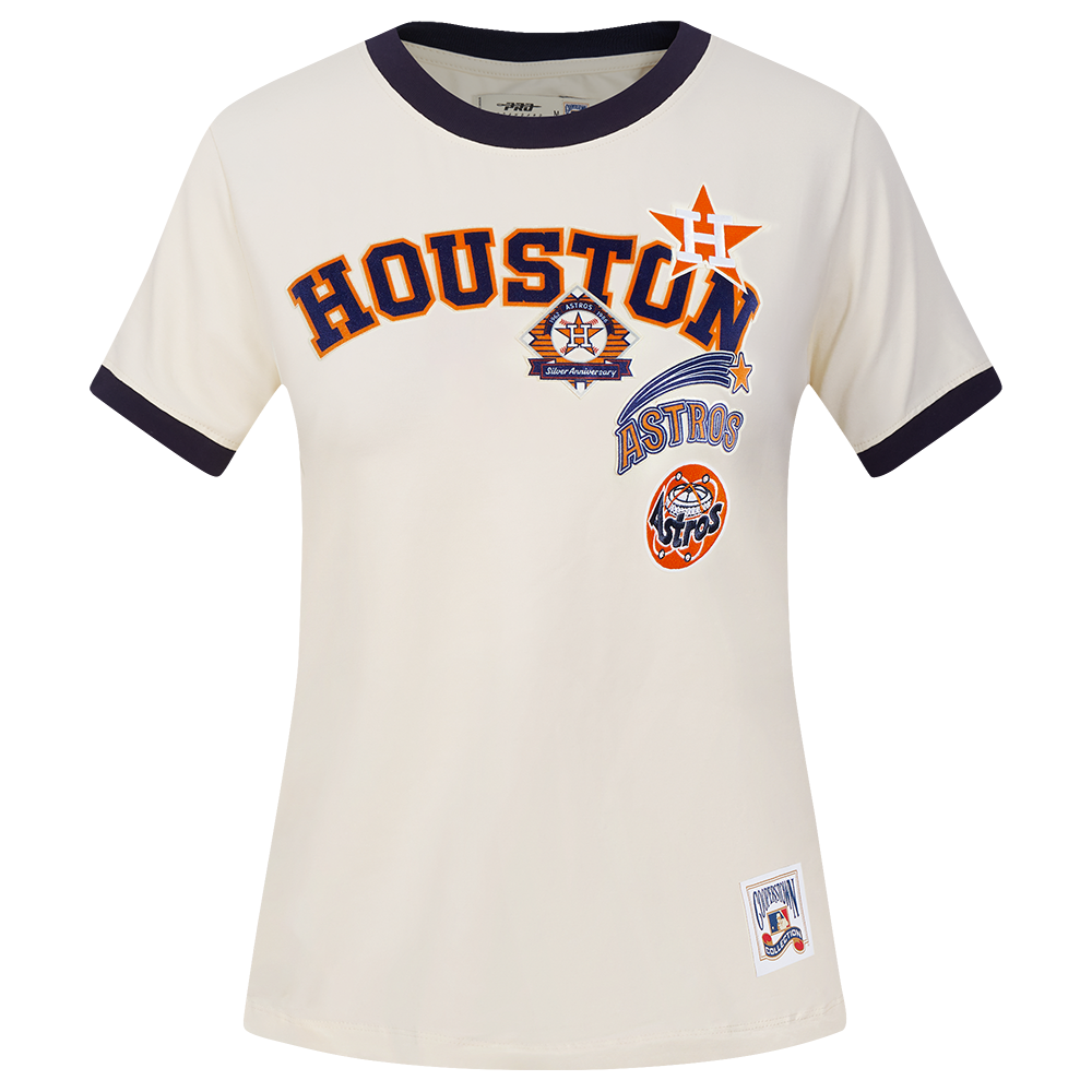 MANGA CORTA MLB HOUSTON ASTROS RETRO CASCADE PARA MUJER