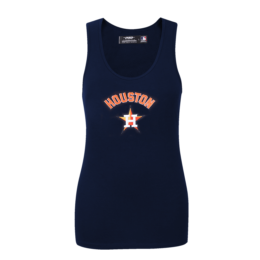 SIN MANGAS DE CORTE RELAJADO MLB HOUSTON ASTROS CLASSIC ESSENTIALS PARA MUJER