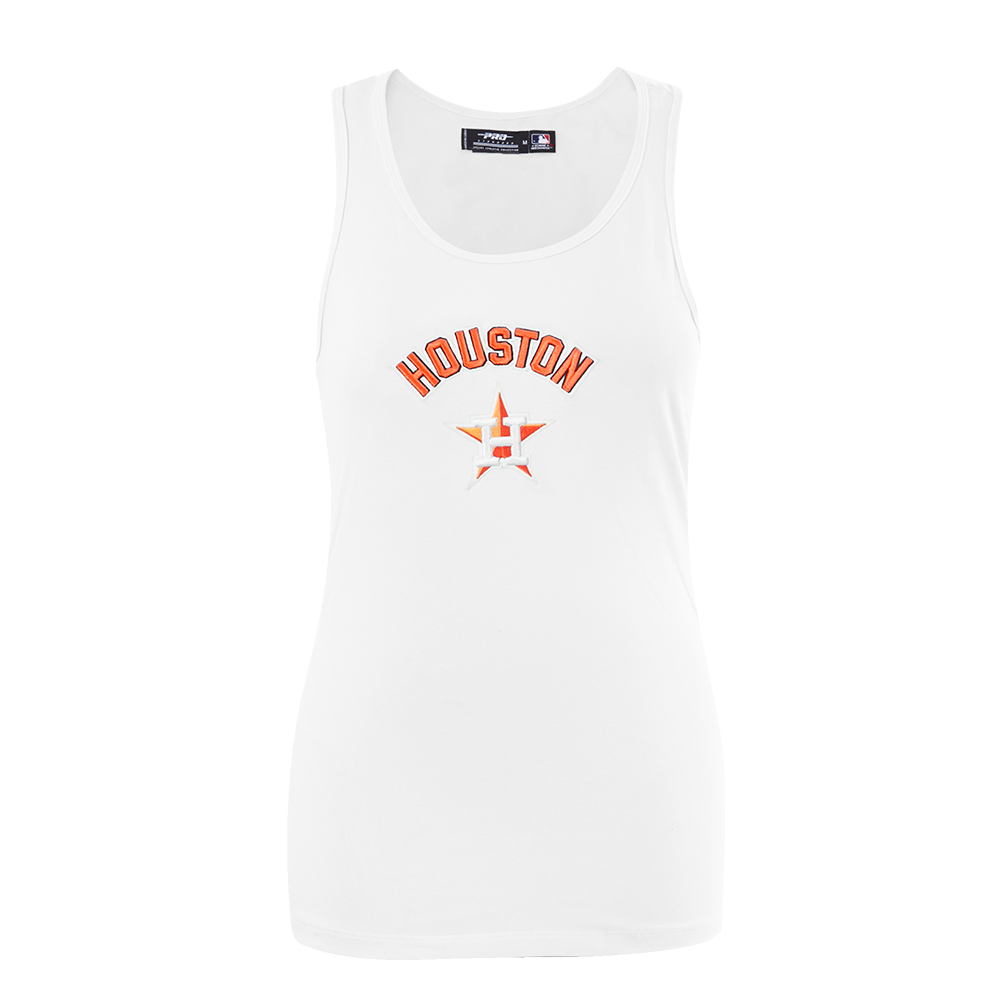 SIN MANGAS DE CORTE RELAJADO MLB HOUSTON ASTROS CLASSIC ESSENTIALS PARA MUJER